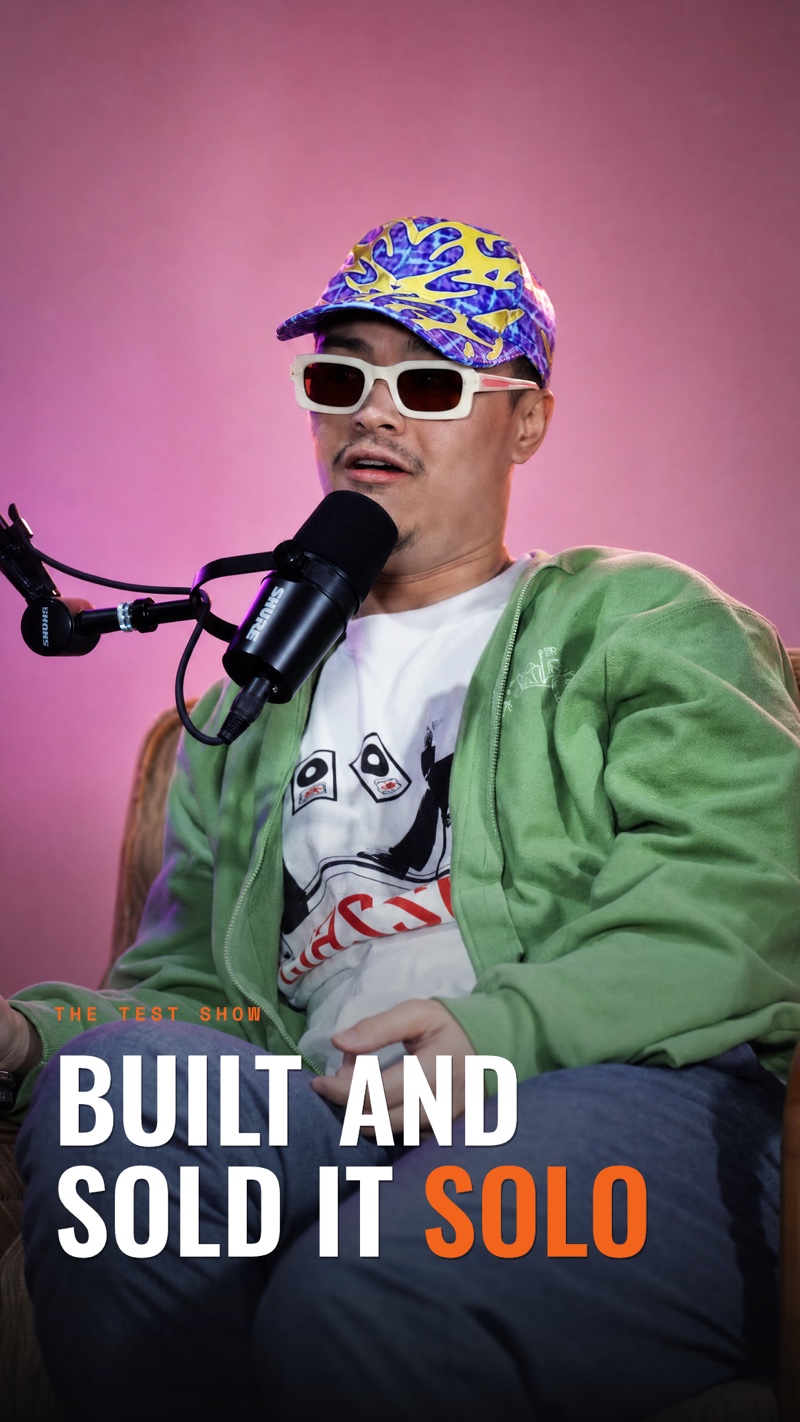 Clip cover: Built and sold it solo